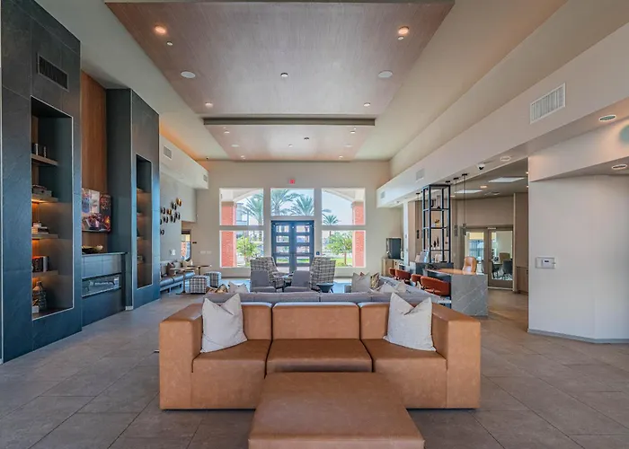 Cozy Near Stadium With Balcony-pool-gym-parking Apartment *