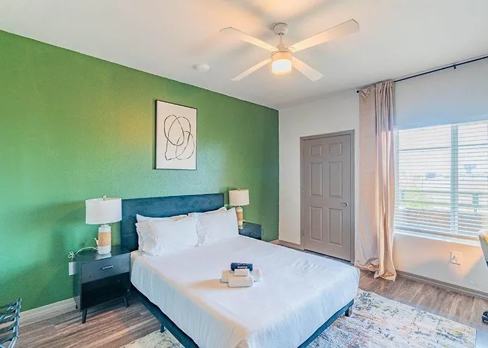 Cozy Near Stadium With Balcony-pool-gym-parking Apartment *